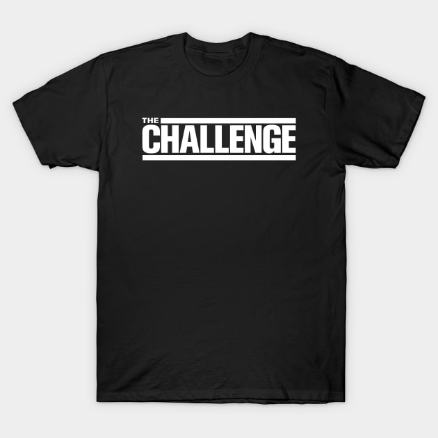 The Challenge Logo black T-Shirt by Mendozab Angelob